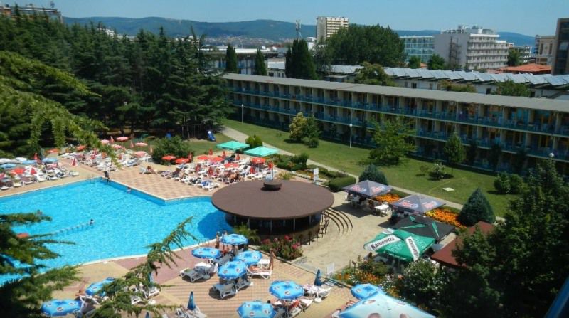 Continental Park Hotel Słoneczny Brzeg Zewnętrze zdjęcie